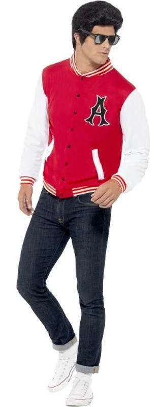 50's College Jock Letterman Jacket Jersey Jacket Tulle Jacket Batik Jacket