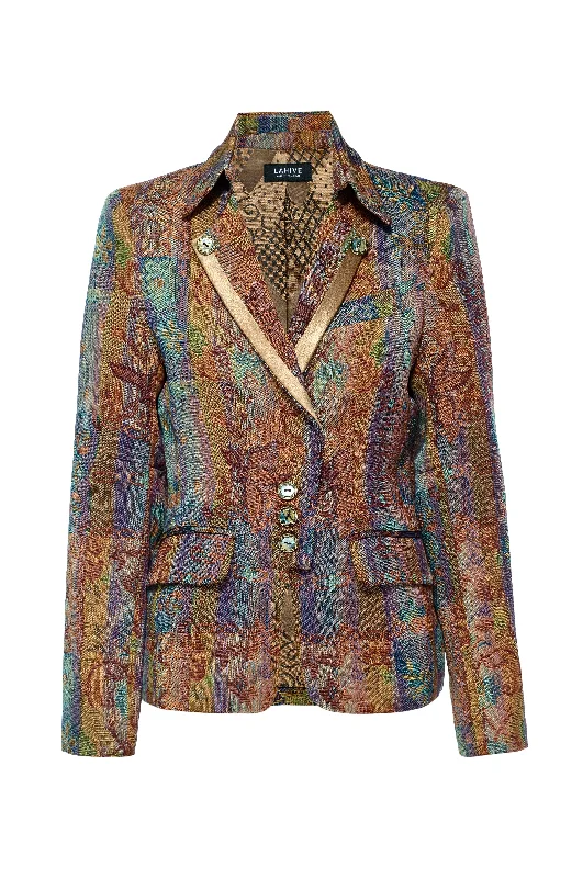 Hollywood Brocade Blazer Women's Fashion Blazer