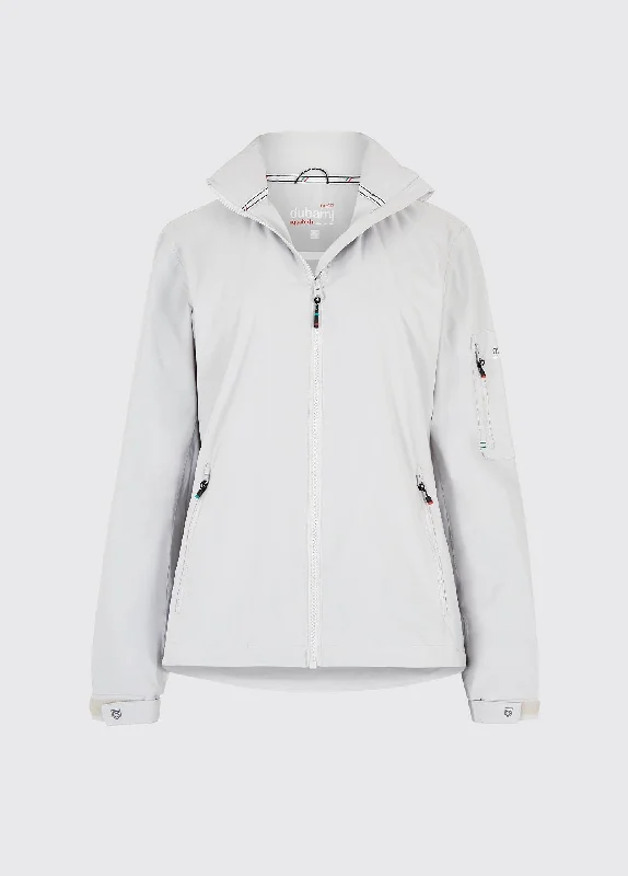 Corfu Women's Crew Jacket - Platinum Hooded Jacket Caped Jacket Shawl Collar Jacket Corfu Women's Crew Jacket - Platinum Hooded Jacket Caped Jacket Shawl Collar Jacket