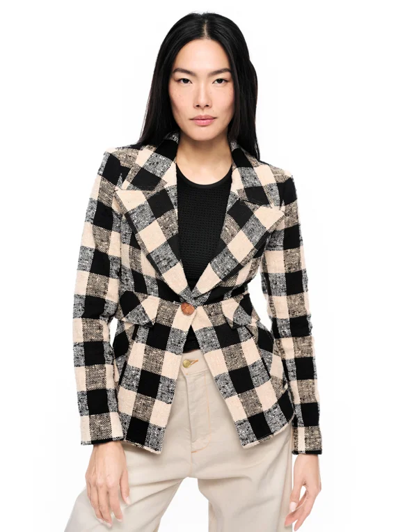 Cut-Away Blazer Women's High-End Blazer