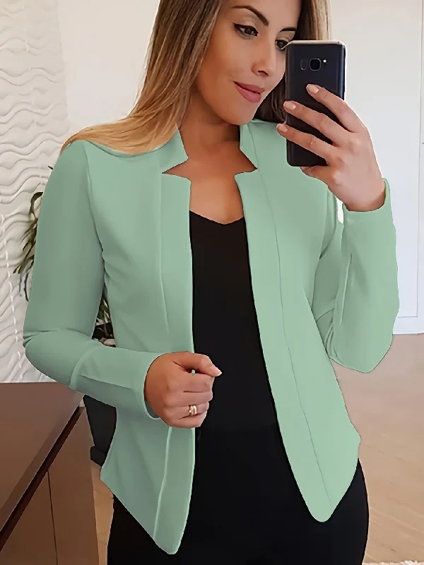 Office Blazer for Women Women's Short Blazer