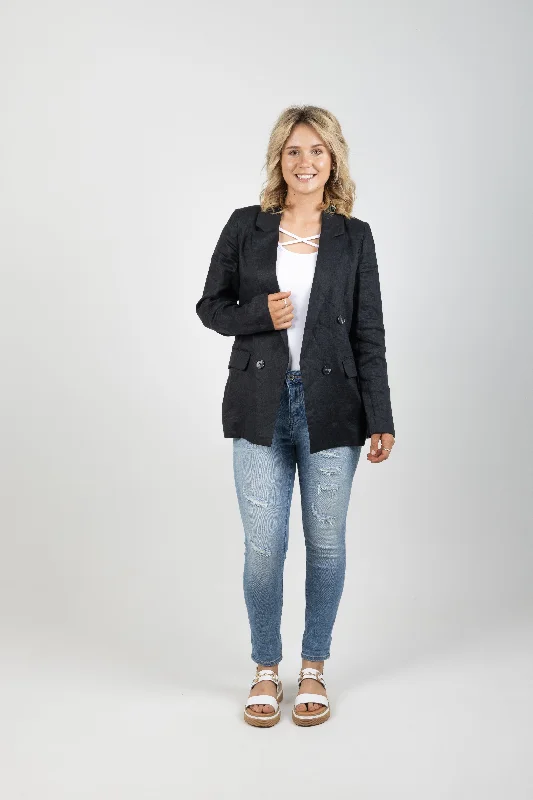 STAPLE NAMA BLAZER EBONY Women's Trendy Jacket