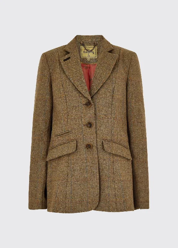 Darkhedge Tweed Jacket - Burren Print Jacket Jacquard Jacket Embroidered Jacket