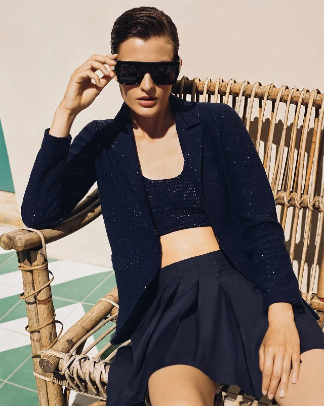 Petrarca Pailette Blazer Women's Elegant Suit