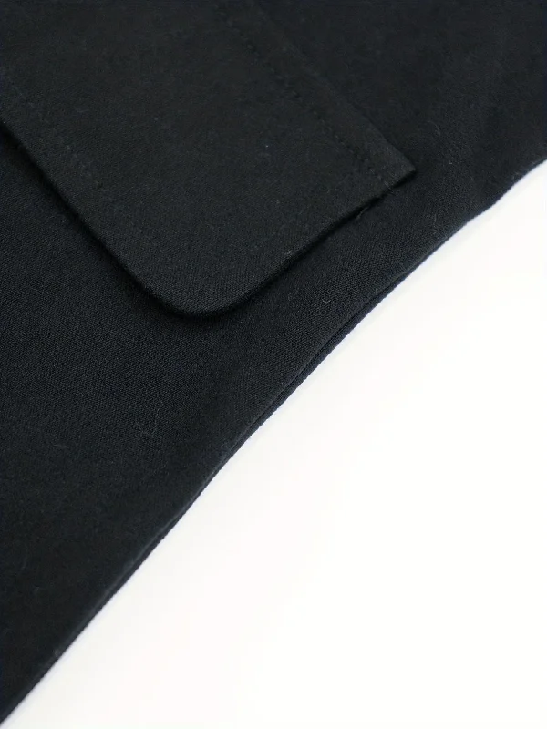 Versatile Black Blazer Women's Custom Jacket