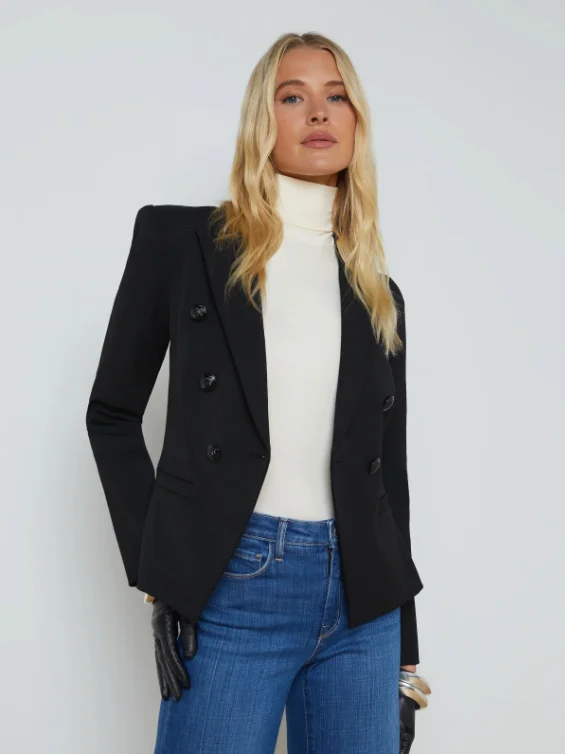Marie Double Breasted Blazer Women's Unique Blazer