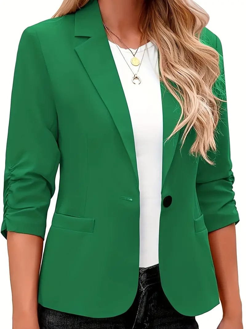 Women's Solid Color Blazer Women's Brand Blazer