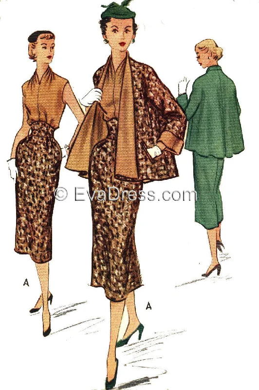1952 Halter, Skirt & Jacket SE50-9113 Mesh Jacket Canvas Jacket Denim Jacket