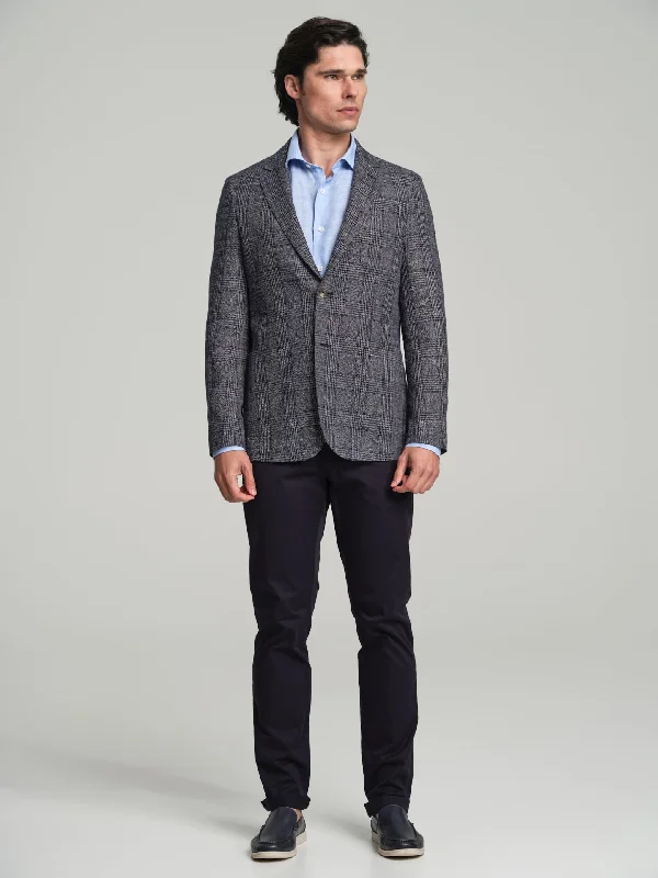 Business Prince of Wales blazer Women's Solid Blazer