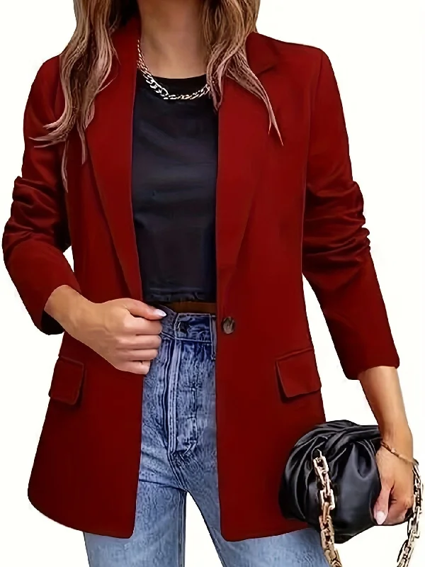 Fall Blazer Women's Travel Jacket