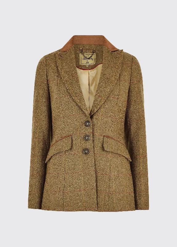 Heather Tweed Jacket - Elm Cotton Jacket Linen Jacket Terry Jacket