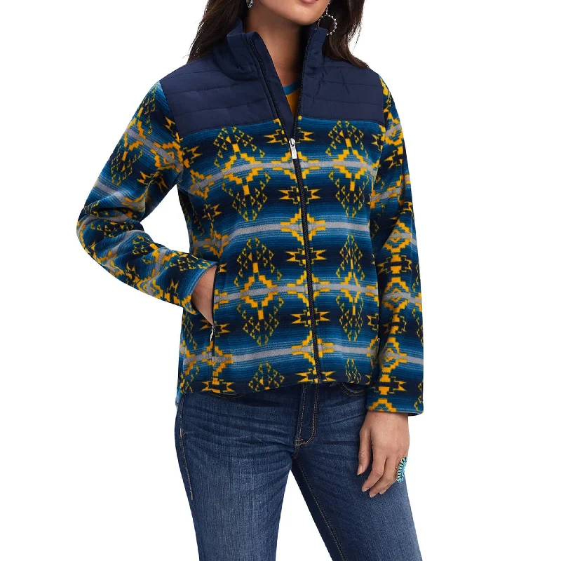 Ariat Women's Aztec Jacket Zip Front Button Front Snap Front