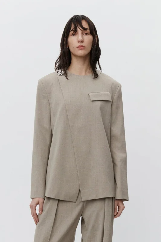 Philipa blazer - Oak mel Women's Pencil Blazer