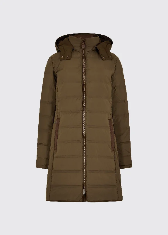 Ballybrophy Quilted Jacket - Breen Snapped Jacket Toggled Jacket Drawstring Jacket