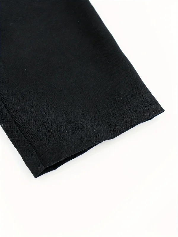 Classic Black Blazer with Buttons Women's Handmade Blazer