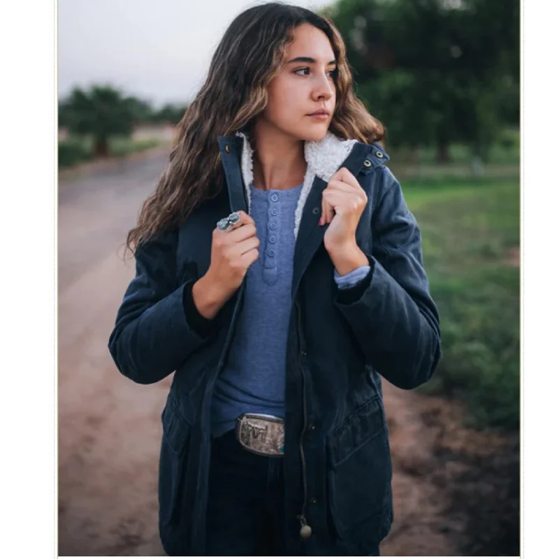 Outback Trading Women's Navy Woodbury Jacket Plaid Jacket Tartan Jacket Houndstooth Jacket Outback Trading Women's Navy Woodbury Jacket Plaid Jacket Tartan Jacket Houndstooth Jacket