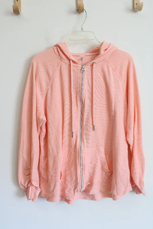 Calvin Klein Performance Pink Lightweight Jacket | 1X Striped Jacket Polka Dot Jacket Floral Jacket Calvin Klein Performance Pink Lightweight Jacket | 1X Striped Jacket Polka Dot Jacket Floral Jacket