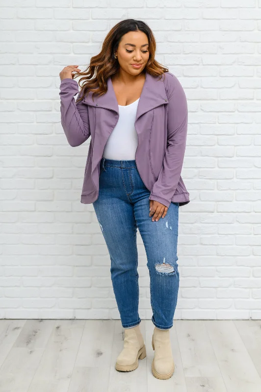Janie Asymmetric Cowl Neck Jacket In Mulberry Hooded Jacket Caped Jacket Shawl Collar Jacket Janie Asymmetric Cowl Neck Jacket In Mulberry Hooded Jacket Caped Jacket Shawl Collar Jacket