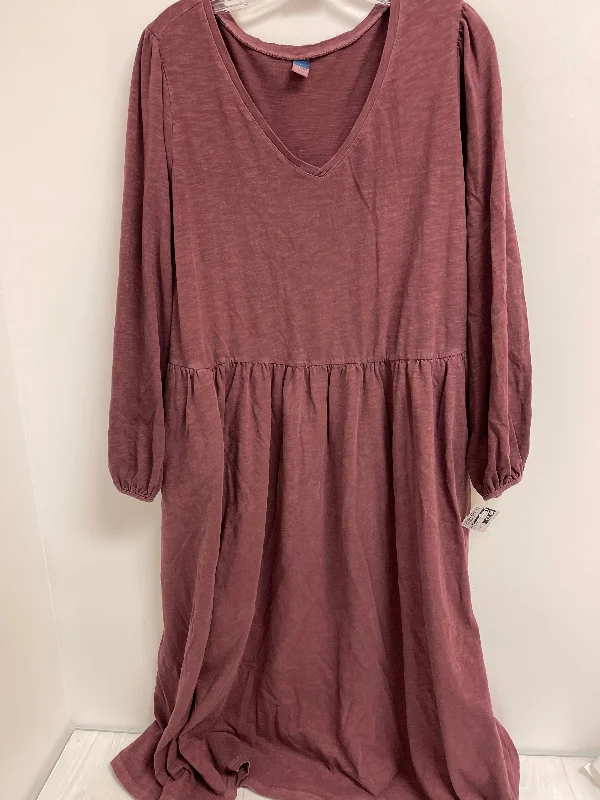 Dress Casual Short By Old Navy In Purple, Size: 2x