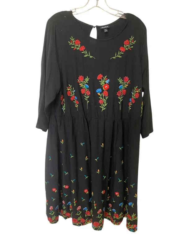 Dress Casual Short By Torrid In Black, Size: 2x