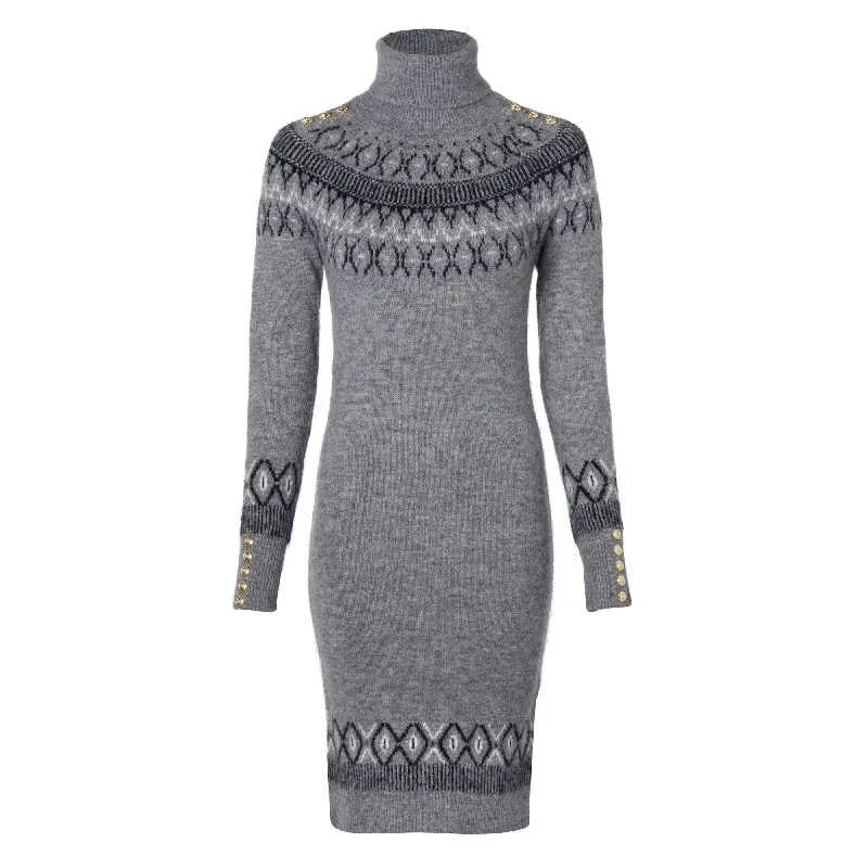 Holland Cooper Ladies Heritage Fairisle Jumper Dress