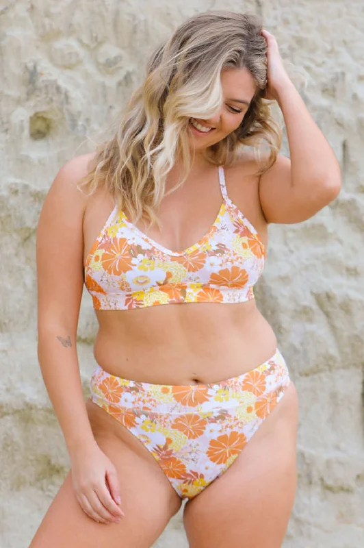 Zoe Bikini Bottom - Jive Bikini with rings, Chic, Stylish, Sexy