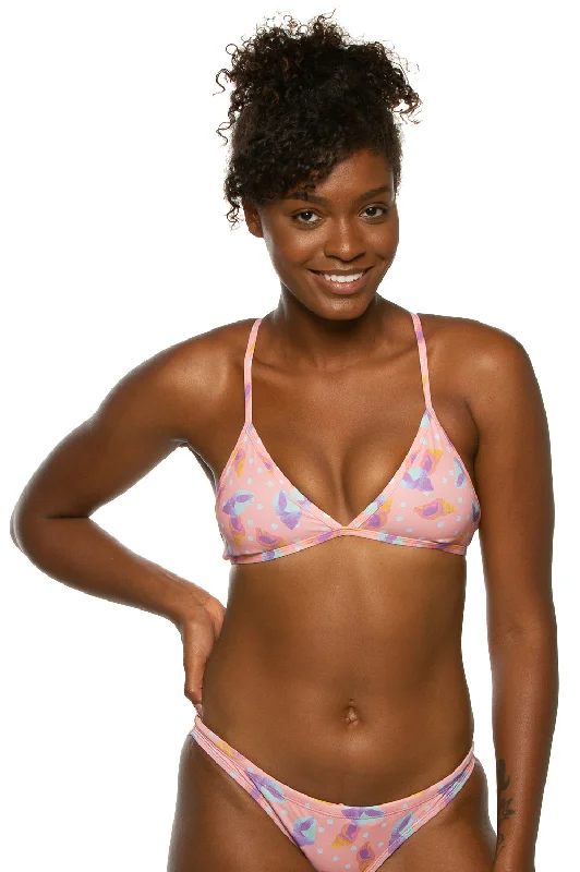 Triangle Bikini Top - Prints Floral high-waisted bikini, Feminine, Retro, Trendy