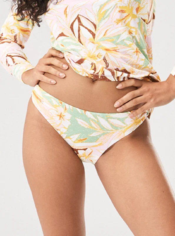 Printed Beach Classics Strap Hipster Bikini Bottoms - Quiet Green Coast 2 Coast Ruched bikini, Chic, Trendy, Comfortable Printed Beach Classics Strap Hipster Bikini Bottoms - Quiet Green Coast 2 Coast Ruched bikini, Chic, Trendy, Comfortable