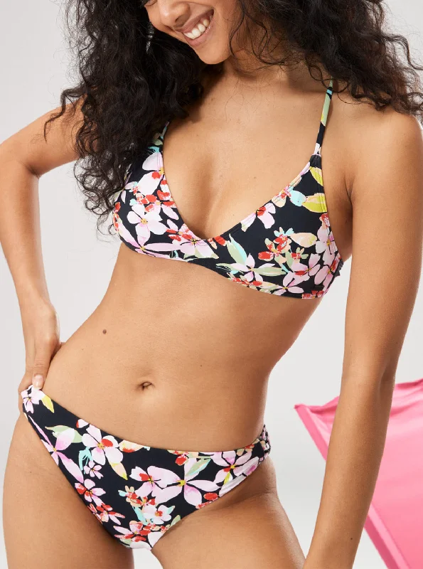 Printed Beach Classics Strap Hipster Bikini Bottoms - Anthracite New Life High-neck bikini, Chic, Sexy, Comfortable Printed Beach Classics Strap Hipster Bikini Bottoms - Anthracite New Life High-neck bikini, Chic, Sexy, Comfortable