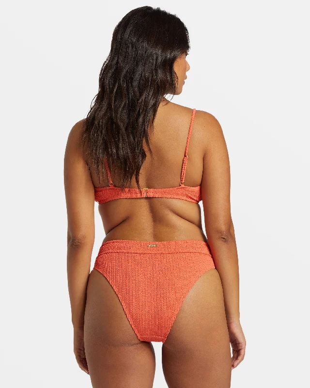 Summer High Maui Rider Bikini Bottoms - Papaya Bikini with scalloped edges, Feminine, Stylish, Trendy Summer High Maui Rider Bikini Bottoms - Papaya Bikini with scalloped edges, Feminine, Stylish, Trendy