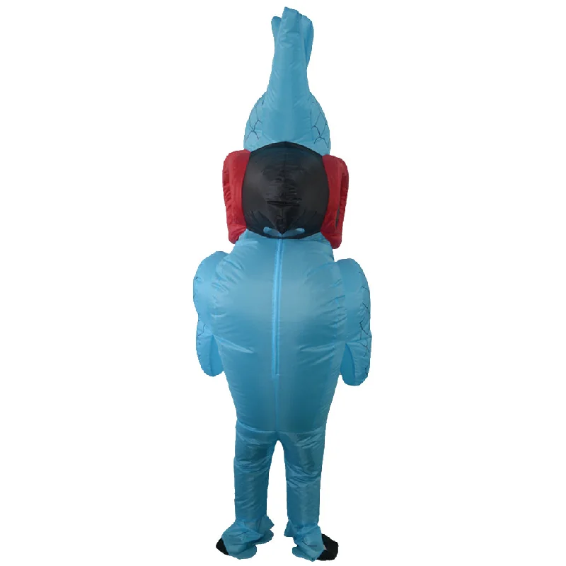 Maxbell Adult Parrot Costume Inflatable Body Costume Unisex Fancy Jumpsuit Costume Cargo style jumpsuit, Casual, Comfortable, Street style Maxbell Adult Parrot Costume Inflatable Body Costume Unisex Fancy Jumpsuit Costume Cargo style jumpsuit, Casual, Comfortable, Street style