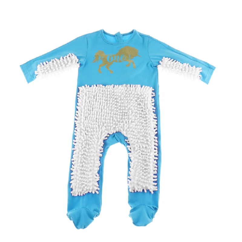 Maxbell Baby Mop Rompers Newborn Boys Girls Crawling Clothes Jumpsuit Sky Blue 73cm Lace-up jumpsuit, Sexy, Night out, Trendy Maxbell Baby Mop Rompers Newborn Boys Girls Crawling Clothes Jumpsuit Sky Blue 73cm Lace-up jumpsuit, Sexy, Night out, Trendy