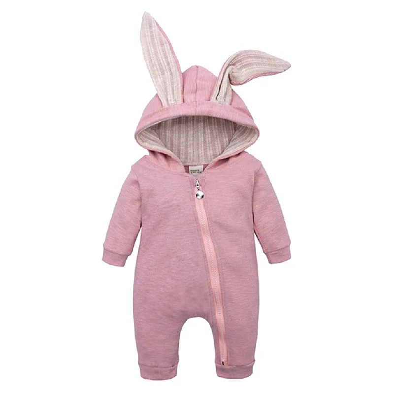 Maxbell Cotton Big Ear Bunny Zipper Jumpsuit Outfits Climbing Clothes Pink 90 Summer jumpsuit, Light fabric, Casual, Relaxed fit Maxbell Cotton Big Ear Bunny Zipper Jumpsuit Outfits Climbing Clothes Pink 90 Summer jumpsuit, Light fabric, Casual, Relaxed fit