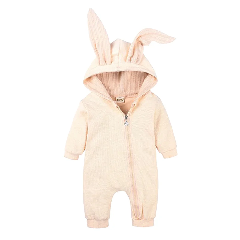 Maxbell Cotton Big Ear Bunny Zipper Jumpsuit Outfits Climbing Clothes Yellow 90 A-line jumpsuit, Flattering cut, Comfortable, Stylish Maxbell Cotton Big Ear Bunny Zipper Jumpsuit Outfits Climbing Clothes Yellow 90 A-line jumpsuit, Flattering cut, Comfortable, Stylish