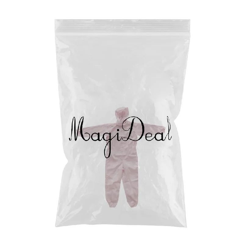 Maxbell Coverall Protective Overall Dustproof Anti-static Hooded Workwear Jumpsuit M Pink Boat neck jumpsuit, Simple style, Elegant, Chic Maxbell Coverall Protective Overall Dustproof Anti-static Hooded Workwear Jumpsuit M Pink Boat neck jumpsuit, Simple style, Elegant, Chic