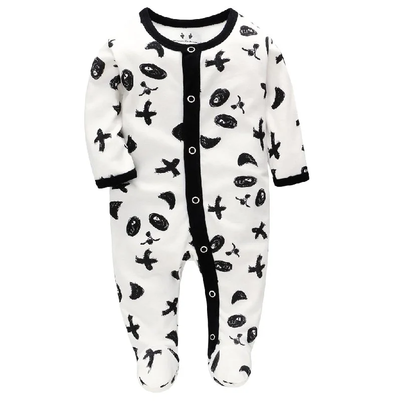 Maxbell Cute Newborn Baby Romper Infant Printed Boys Girls Jumpsuit Outfits M Panda Wide leg jumpsuit, Summer style, Comfortable, Trendy Maxbell Cute Newborn Baby Romper Infant Printed Boys Girls Jumpsuit Outfits M Panda Wide leg jumpsuit, Summer style, Comfortable, Trendy