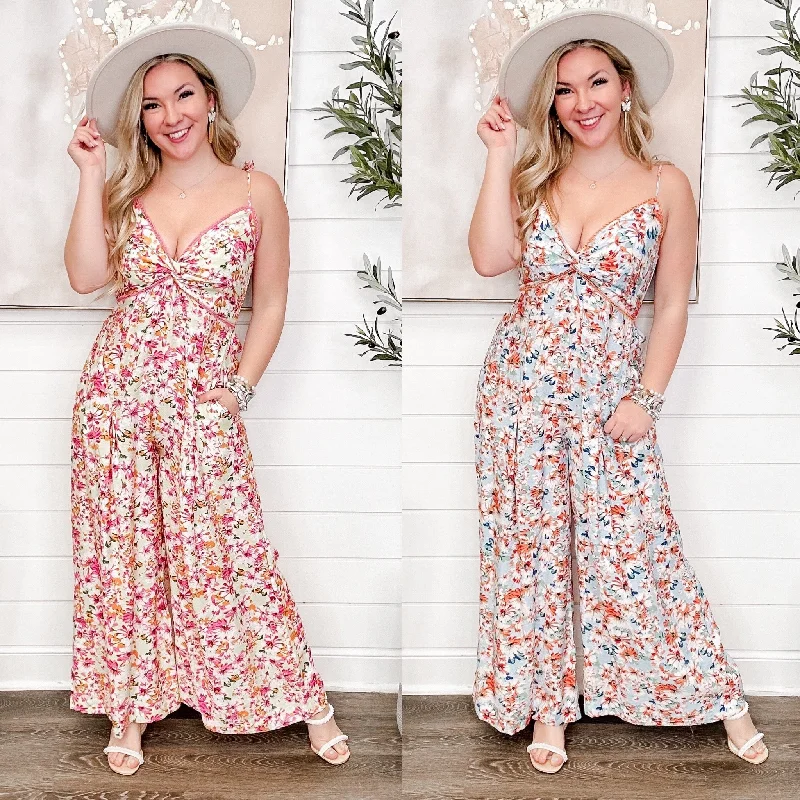 Flows Perfectly Rayon Floral Avery Mae Jumpsuit - 2 colors! Elegant evening jumpsuit, Glamorous, Formal wear, Party attire Flows Perfectly Rayon Floral Avery Mae Jumpsuit - 2 colors! Elegant evening jumpsuit, Glamorous, Formal wear, Party attire