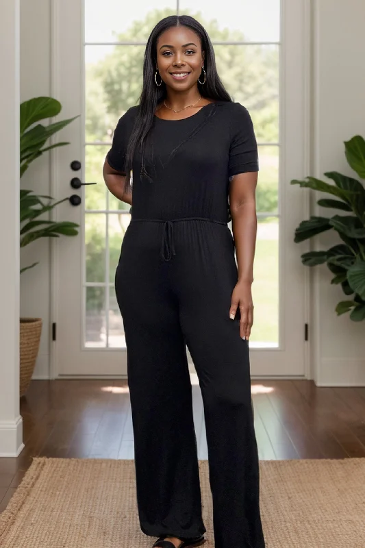 For All Time- Jumpsuit Ruffle sleeve jumpsuit, Feminine, Elegant, Chic