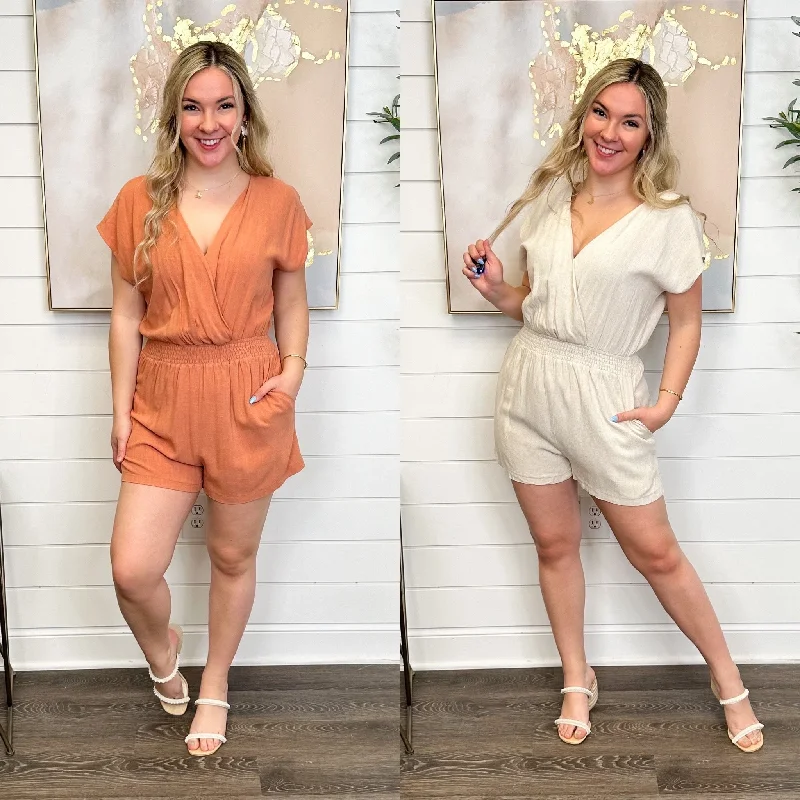 Hem & Thread Know Your Mind Lightweight Short Sleeve Romper - 2 colors! Black jumpsuit, Elegant, Simple, Night out Hem & Thread Know Your Mind Lightweight Short Sleeve Romper - 2 colors! Black jumpsuit, Elegant, Simple, Night out