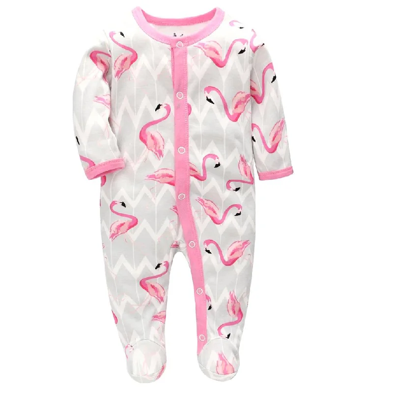 Maxbell Lovely Newborn Baby Toddler Romper Infant Printed Jumpsuit Outfit Flamingo S Denim romper jumpsuit, Casual, Comfortable, Trendy Maxbell Lovely Newborn Baby Toddler Romper Infant Printed Jumpsuit Outfit Flamingo S Denim romper jumpsuit, Casual, Comfortable, Trendy