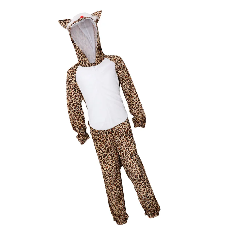 Maxbell Unisex Kids Animal Kigurumi Pajamas Cosplay Sleepwear Costumes Jumpsuit Leopard Cropped jumpsuit, Summer style, Trendy, Comfortable