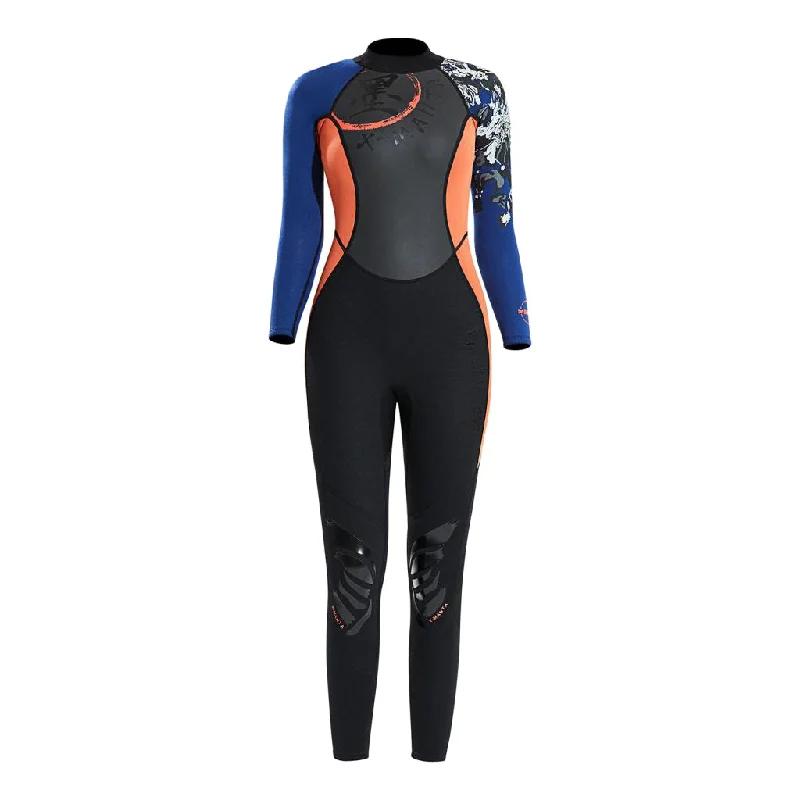 Maxbell Women Lady 3mm Diving Wetsuit One-Piece Long Sleeve Wet Suit Jumpsuit S Jumpsuit with buttons, Relaxed fit, Street style, Comfortable Maxbell Women Lady 3mm Diving Wetsuit One-Piece Long Sleeve Wet Suit Jumpsuit S Jumpsuit with buttons, Relaxed fit, Street style, Comfortable